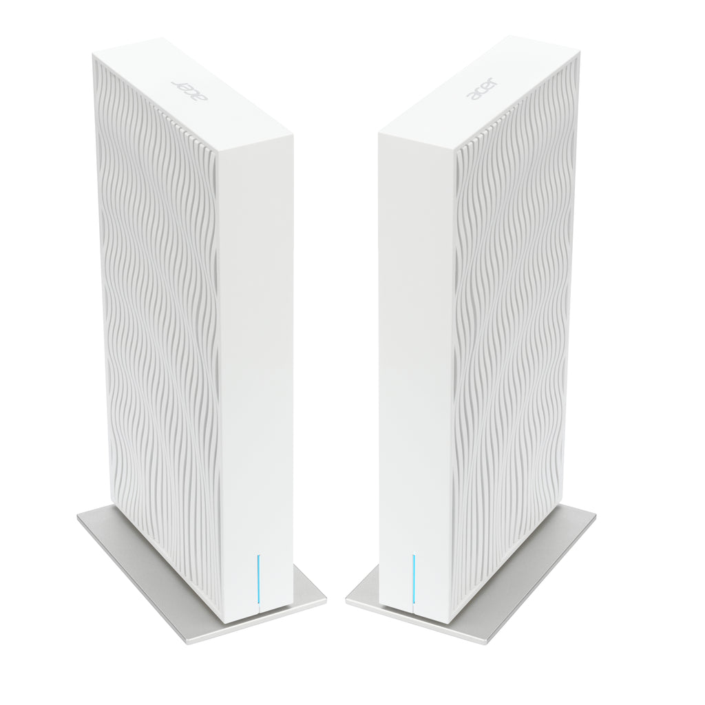 Acer Wave 7 Routeur Mesh Wi-Fi 7 (802.11be) Dual-band, Pack de 2, Prise EU