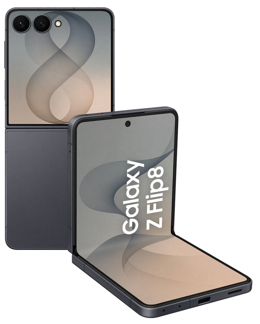 Samsung Galaxy Z Flip8 17,5 cm (6.9") Double SIM 5G USB Type-C 12 Go 256 Go 4300 mAh Graphite
