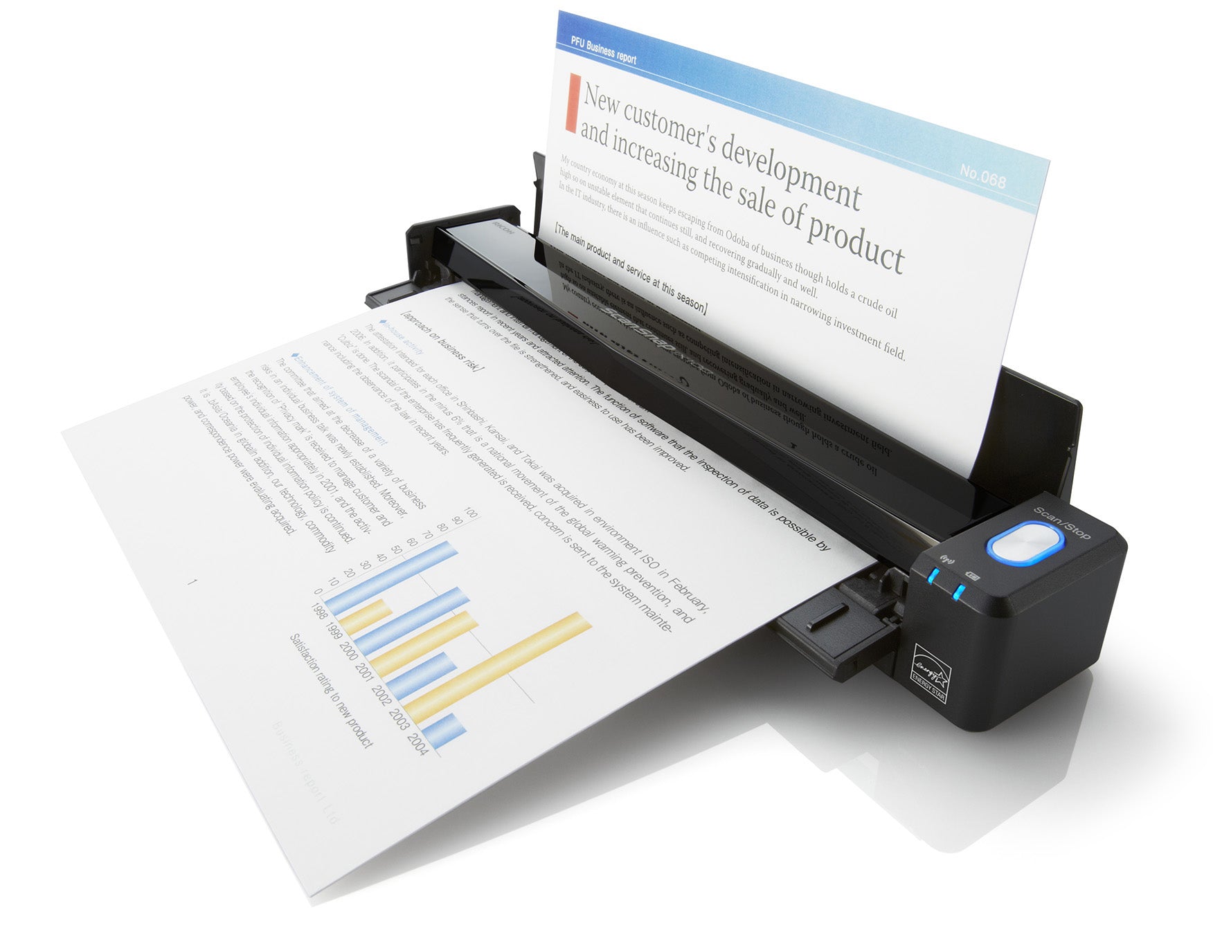 Ricoh ScanSnap iX100 Numériseur à alimentation papier + chargeur de document 600 x 600 DPI A4 Noir