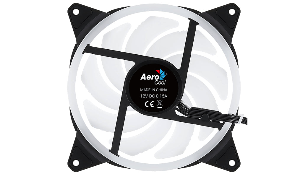 Aerocool Duo 14 Boitier PC Ventilateur 14 cm Noir
