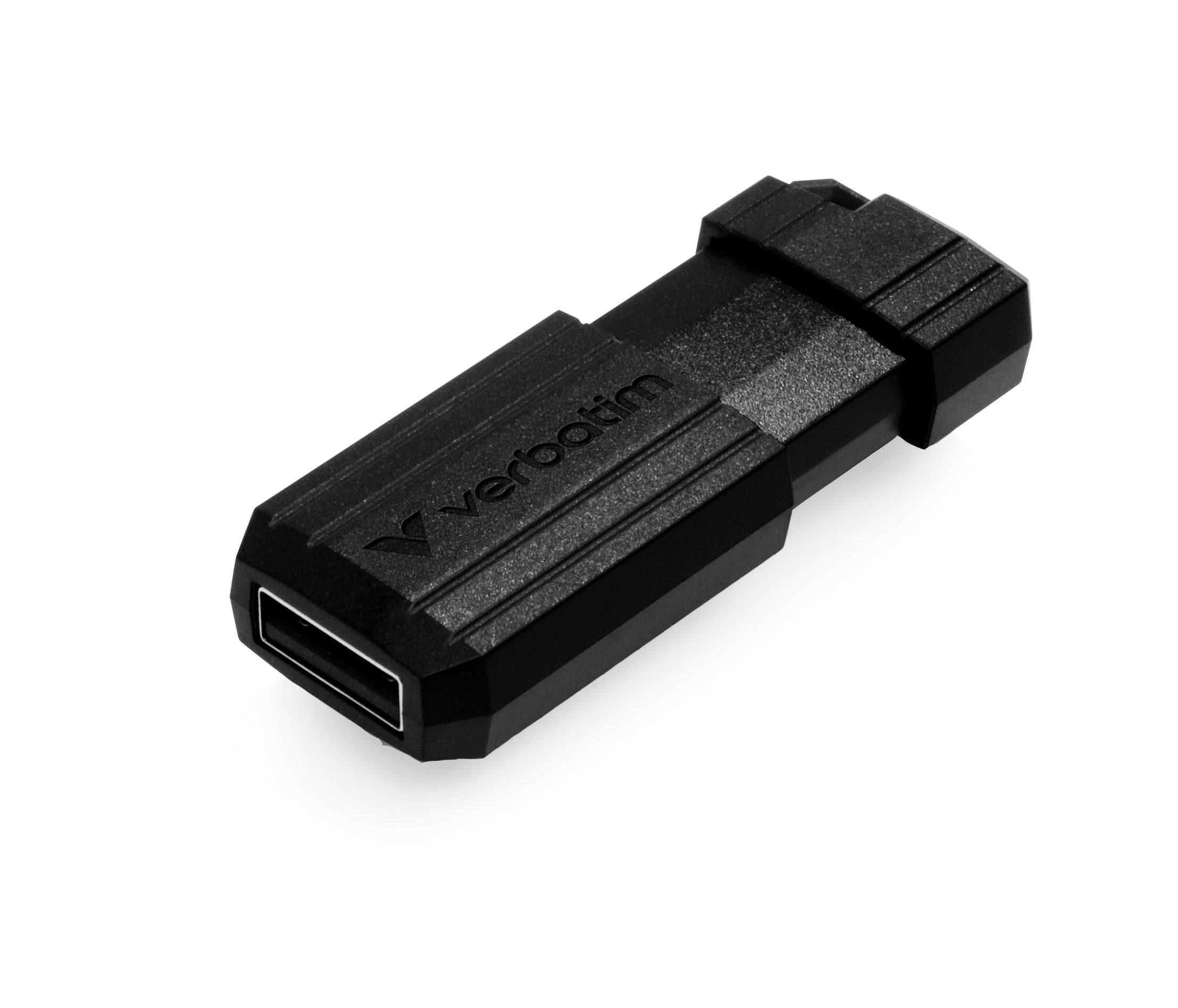 Verbatim Micro-clé USBPinStripe de 8 Go - noire