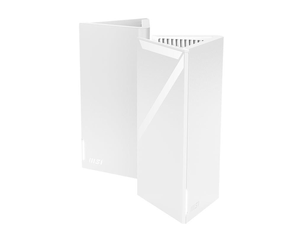 MSI Roamii BE Lite Mesh System 2-pack Bi-bande (2,4 GHz / 5 GHz) Wi-Fi 7 (802.11be) Blanc 3 Interne