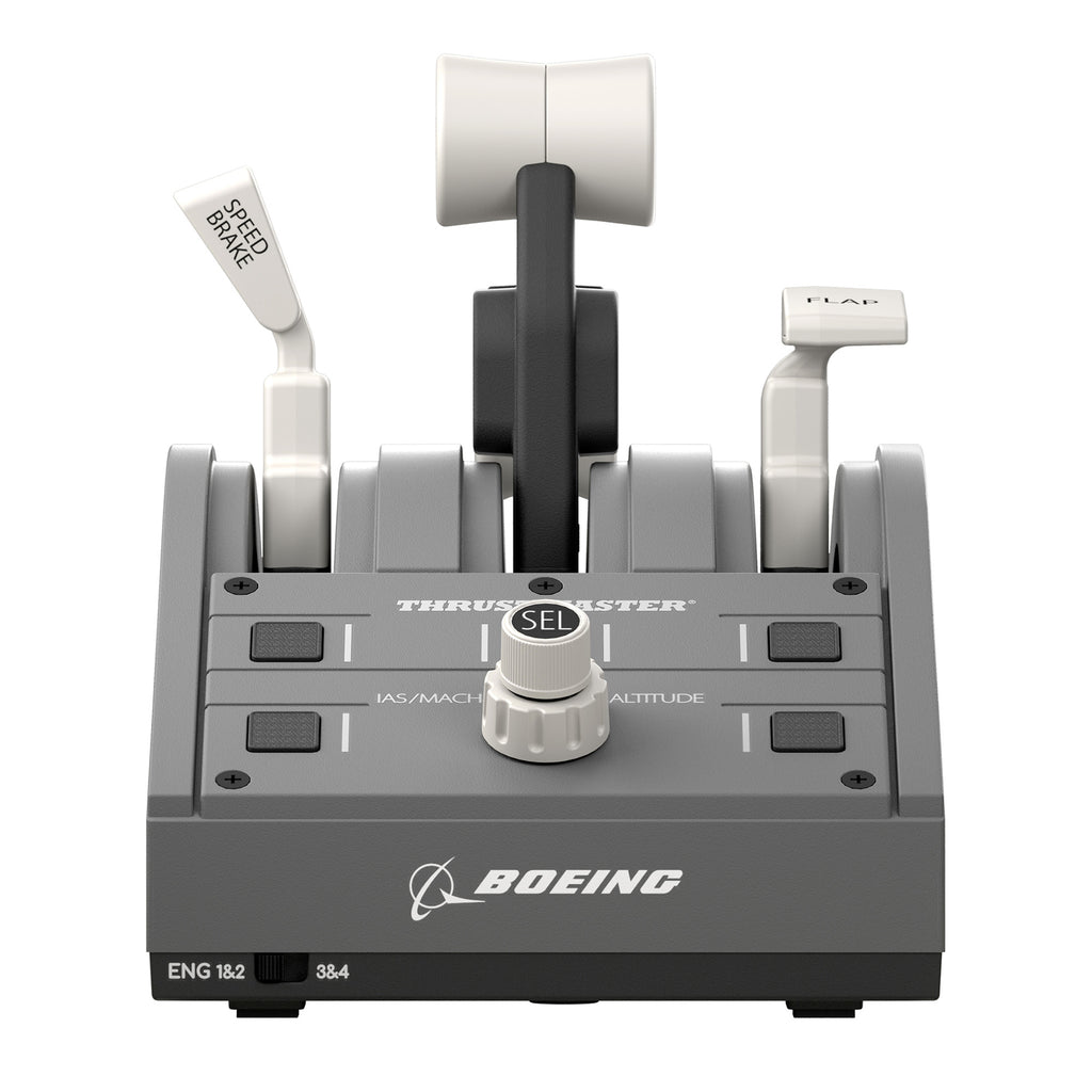 Thrustmaster TCA Yoke Pack Boeing Edition Noir, Gris USB Fightstick PC, Xbox, Xbox One, Xbox One S, Xbox One X, Xbox Series S, Xbox Series X
