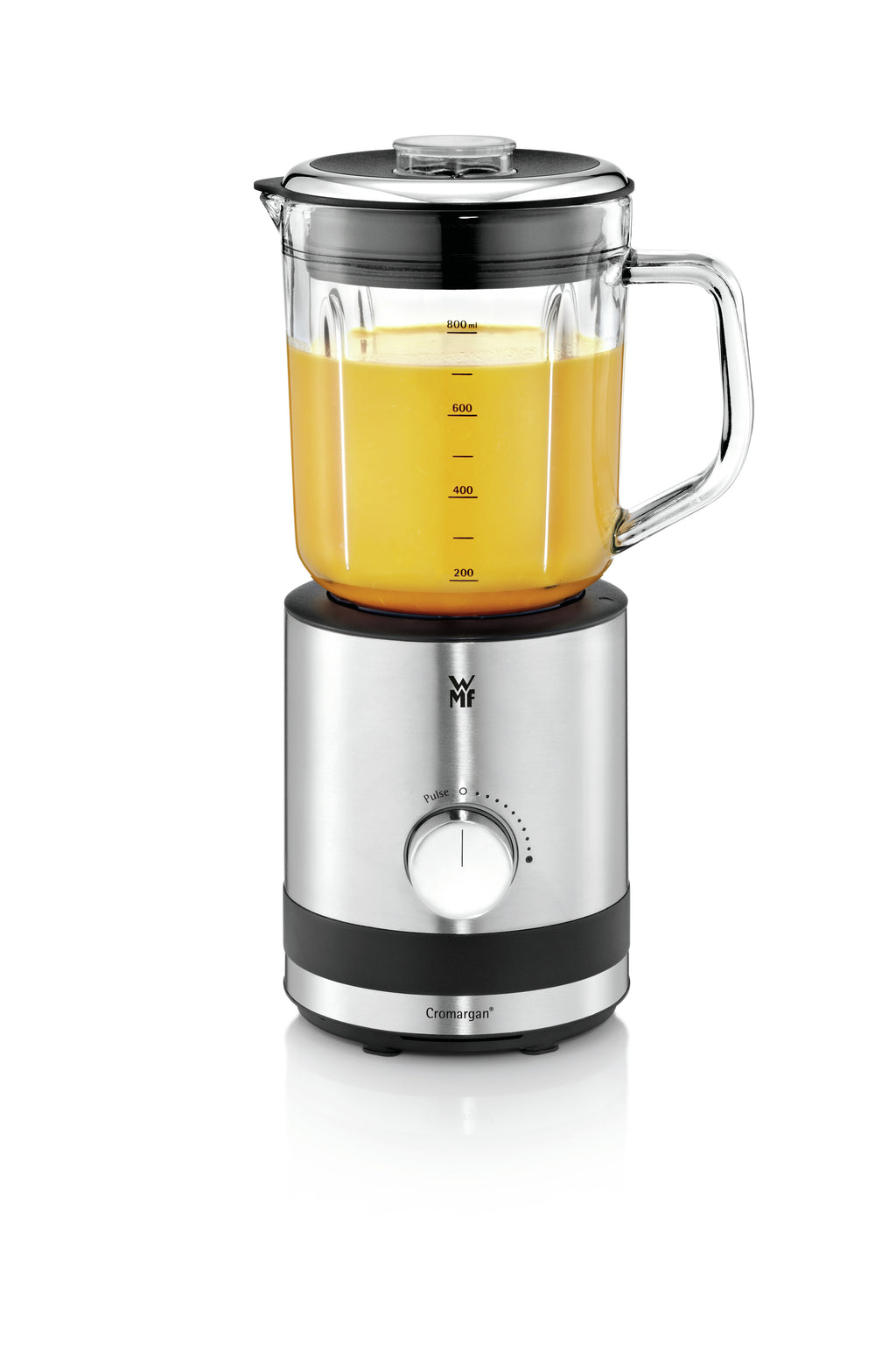 WMF KITCHENminis Mélangeur de Table 0,8 L, 400 W, Noir et Acier Inoxydable