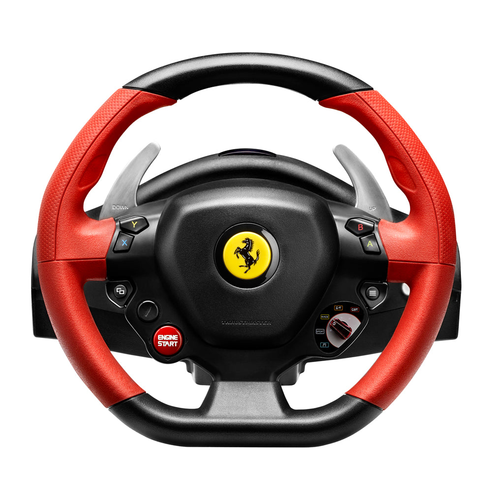 Thrustmaster Ferrari 458 Spider Noir, Rouge USB Volant + pédales Xbox One