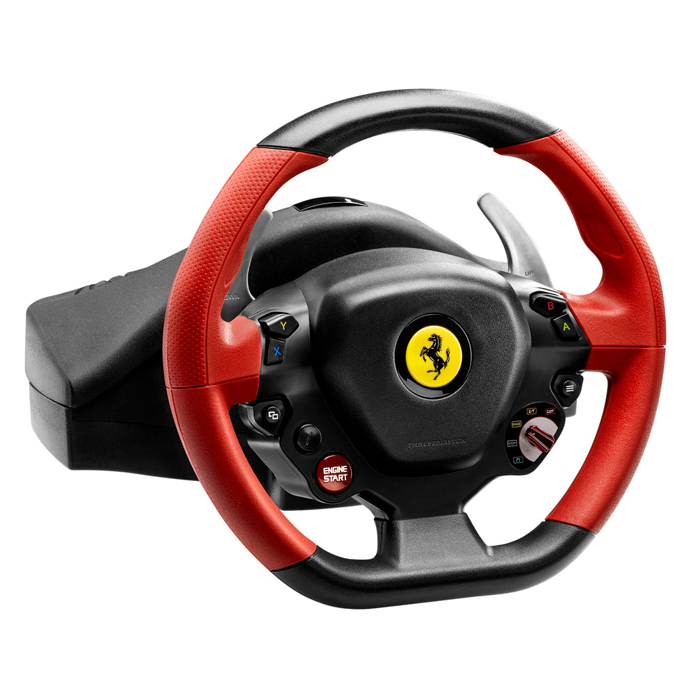 Thrustmaster Ferrari 458 Spider Noir, Rouge USB Volant + pédales Xbox One