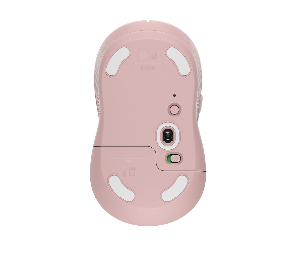 Logitech Signature M650 Souris Optique Sans Fil, Rose