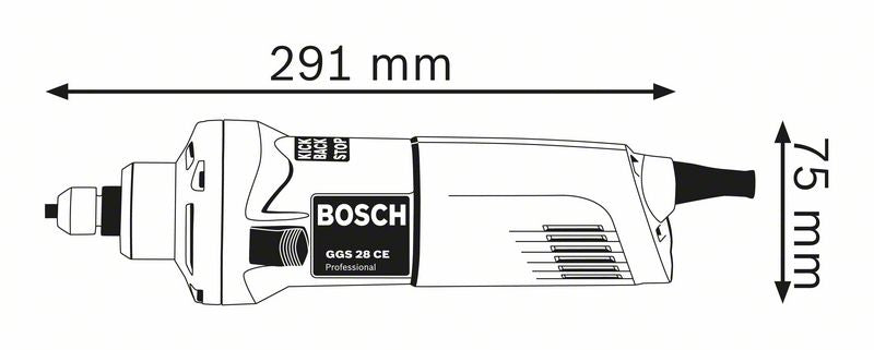 Bosch Bosch Meuleuse droite GGS 28 CE Professional