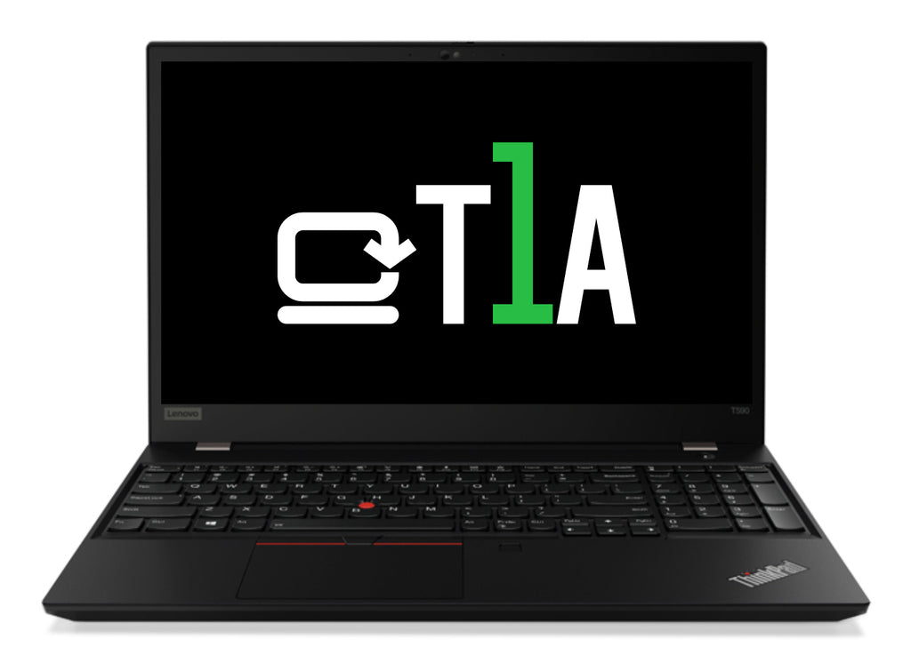 T1A Lenovo ThinkPad T590 Refurbished Intel® Core™ i5 i5-8365U Ordinateur portable 39,6 cm (15.6") Full HD 8 Go DDR4-SDRAM 256 Go SSD Windows 11 Noir