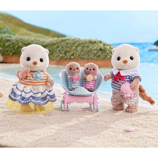 Sylvanian Families La famille Loutre de mer