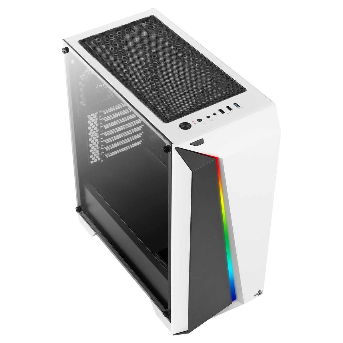AeroCool Cylon Pro Tower ATX Hvid - vue 4