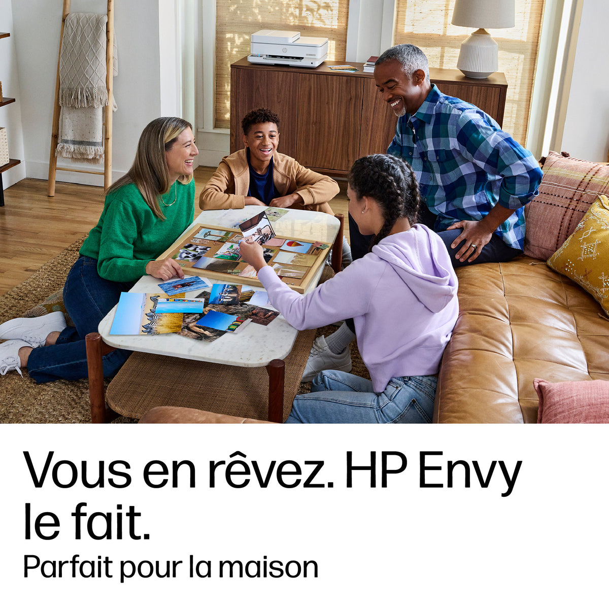 Imprimante Couleur Tout-en-Un Sans Fil Réf. 6520e, Impression Photo et Recto-Verso
