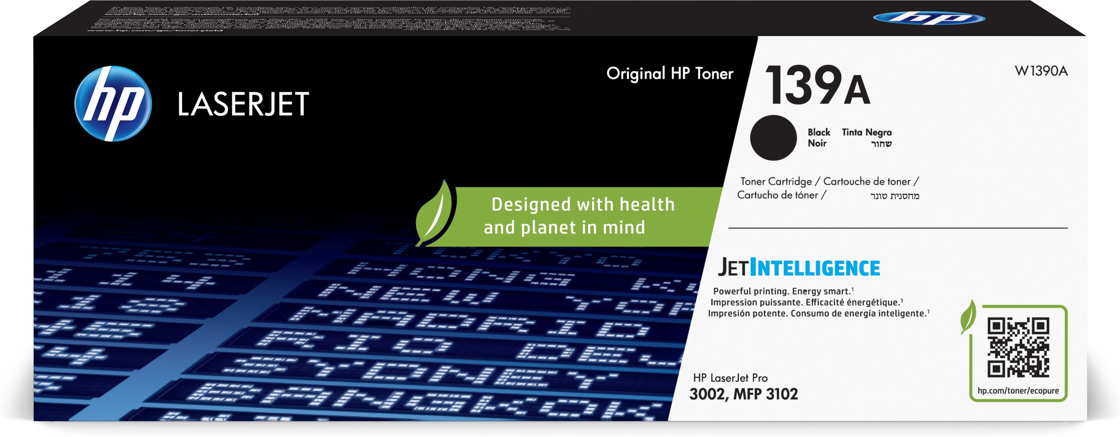 HP LaserJet Cartouche de toner authentique noir 139A