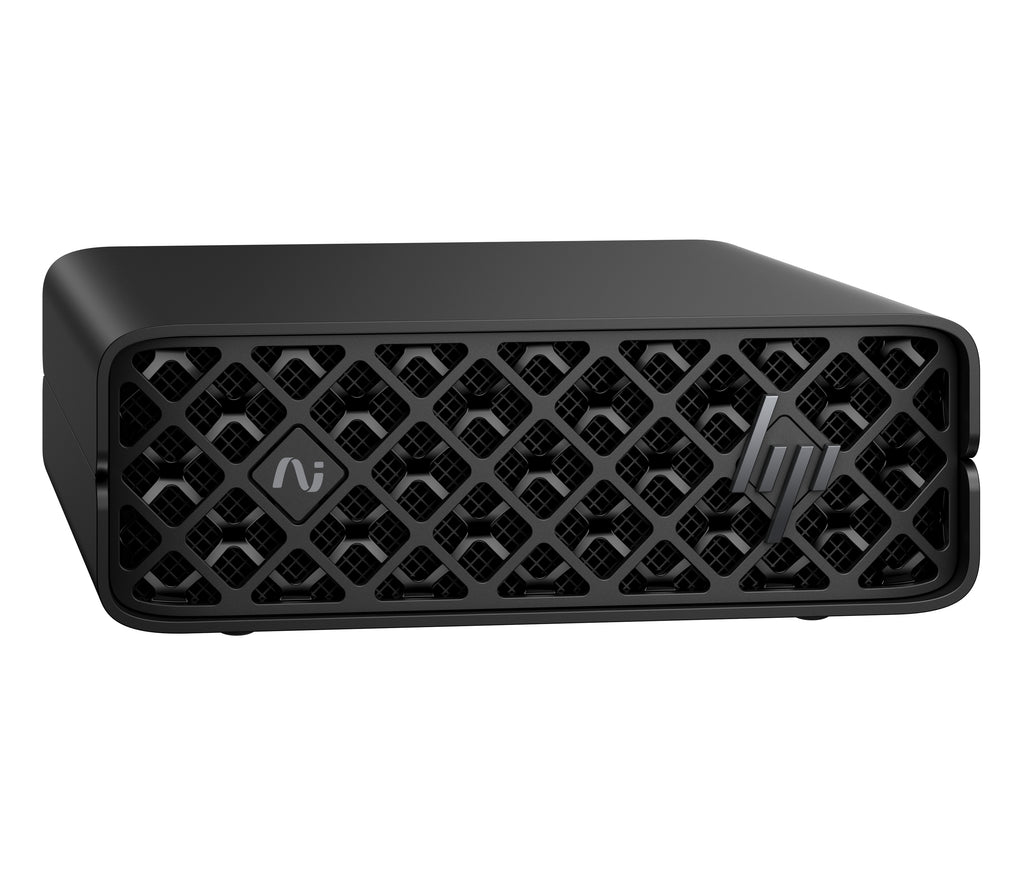 HP ZGX Nano G1n AI Station GB10 128 Go LPDDR5x-SDRAM 4 To SSD linux Mini PC Station de travail AI Workstation, AI PC Noir