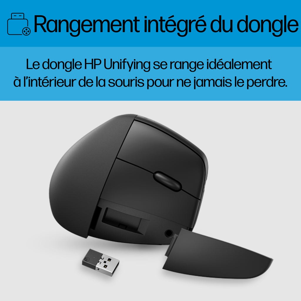 HP Souris Verticale Ergonomique 925