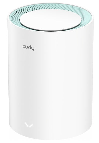 Cudy M1300 1-PACK système Wi-Fi maillé Bi-bande (2,4 GHz / 5 GHz) Wi-Fi 5 (802.11ac) Blanc 2 Interne