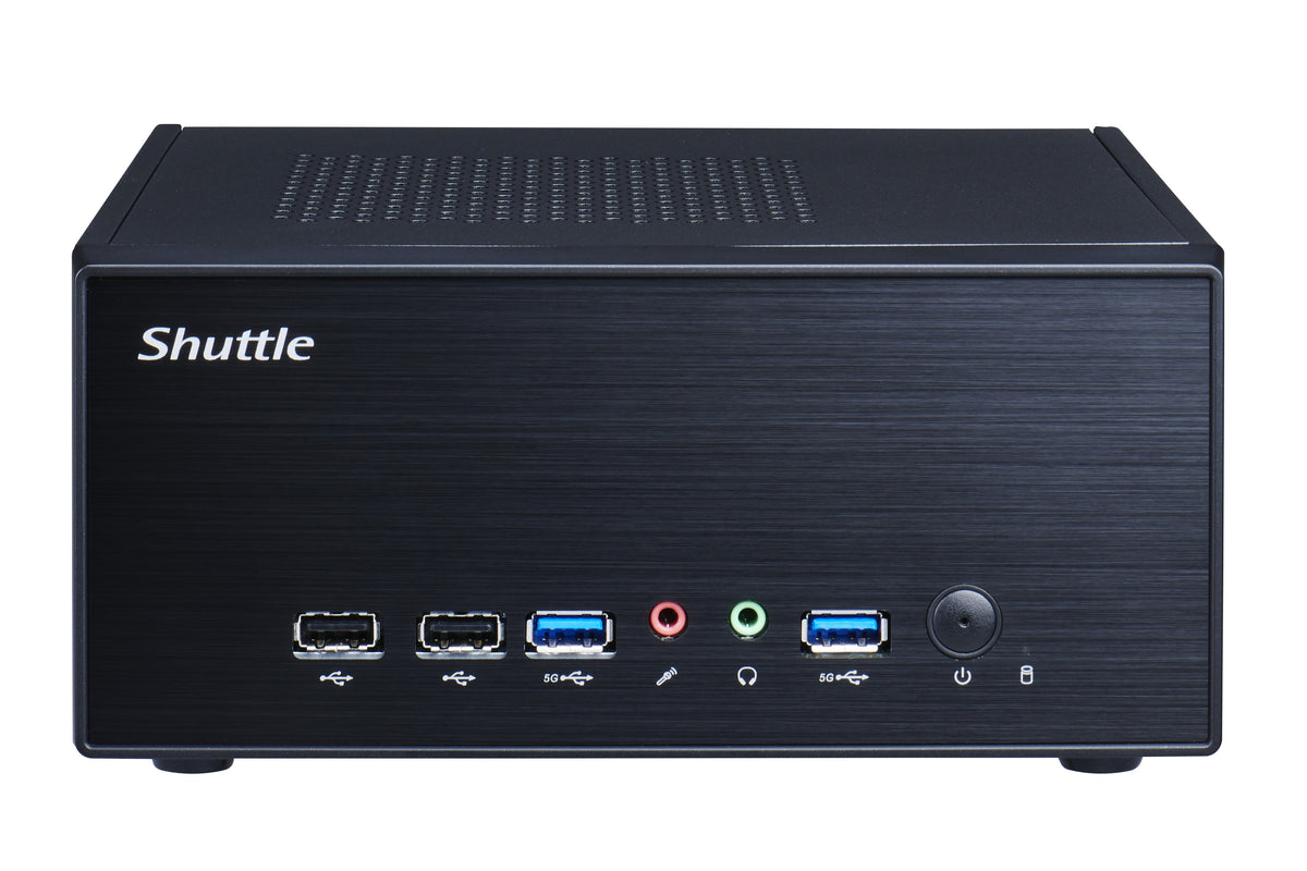 Shuttle XPC Slim Barebone XH610G2 - S1700, Intel H610, 2x HDMI, 1x DP, 2x PCIe, Dual LAN