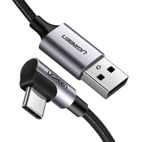 Ugreen 50940 câble USB USB 2.0 5 m USB A USB C 0,48 Gbit/s Noir, Argent