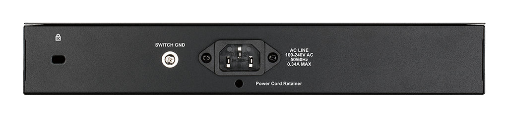 D-Link DGS-1210-08P commutateur réseau Géré L2/L3 Gigabit Ethernet (10/100/1000) Connexion Ethernet, supportant l'alimentation via ce port (PoE) Noir - vue 2
