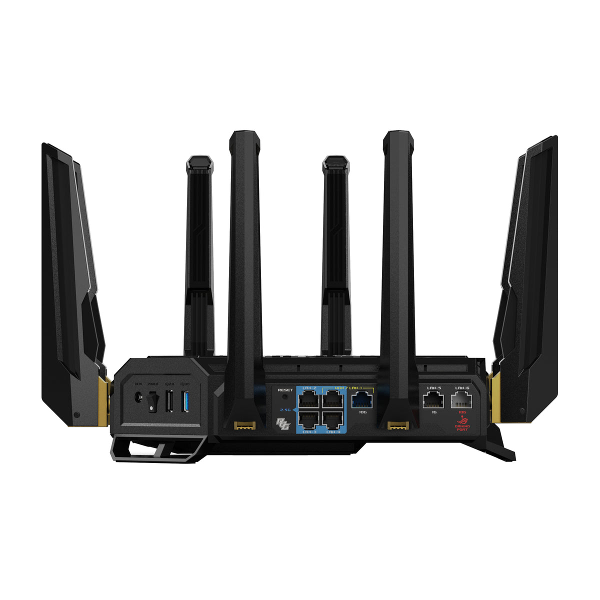 ASUS ROG Rapture GT-BE98 Routeur Sans Fil Wi-Fi 7 Quad-band 10 Gigabit Ethernet, Noir