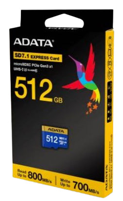 ADATA UD512GEX3L1-C mémoire flash 512 Go MicroSDXC UHS-II