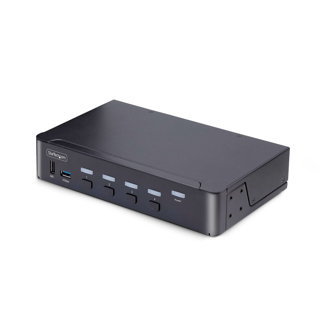 StarTech.com Switch KVM DisplayPort 4 Ports 8K 60Hz 4K 144Hz DisplayPort 1.4 USB 3.0