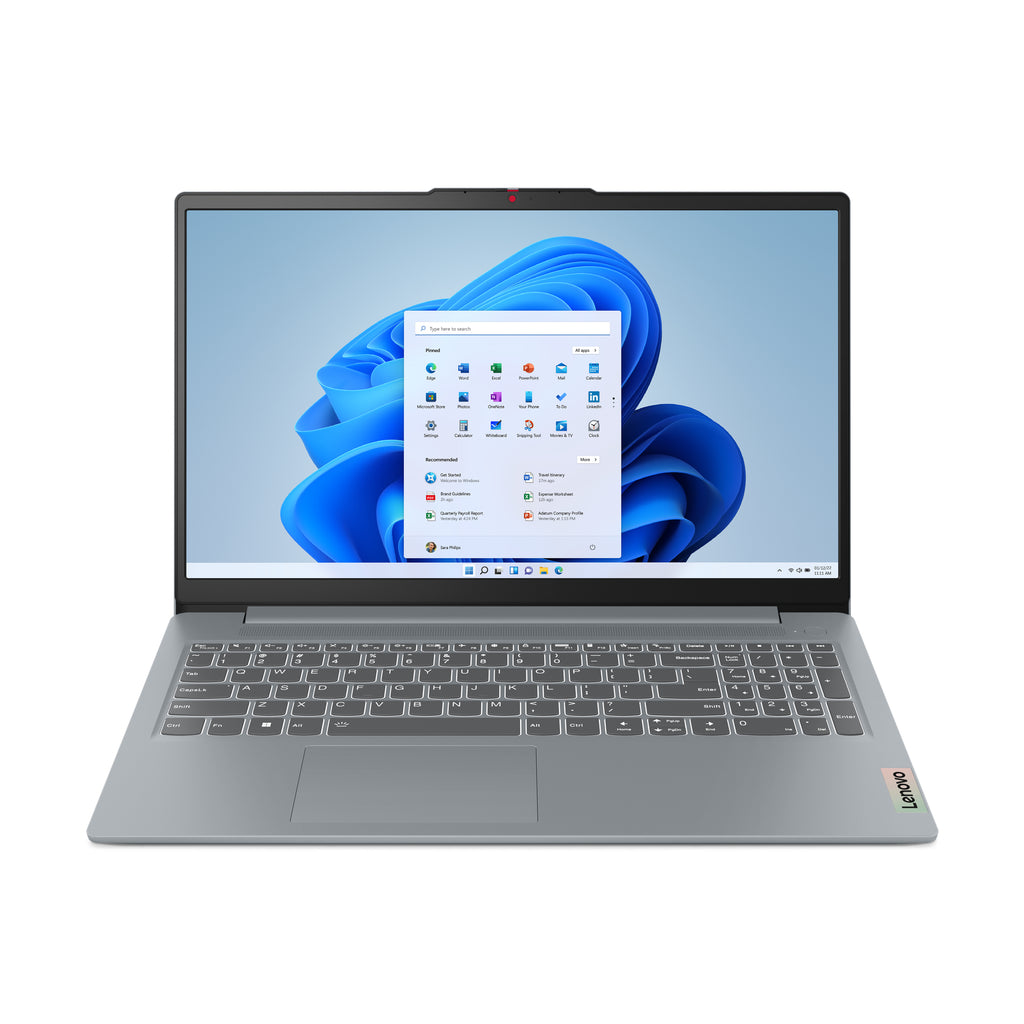 Lenovo IdeaPad Slim 3 15IAN8 N100 Ordinateur portable 39,6 cm (15.6") Full HD 4 Go LPDDR5-SDRAM 128 Go UFS Wi-Fi 6 (802.