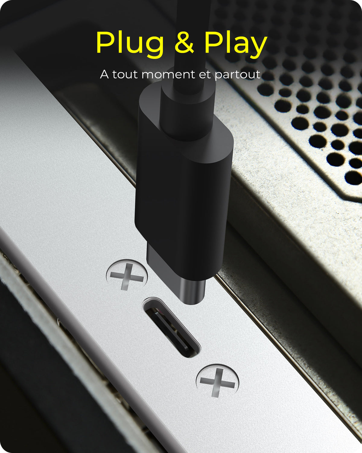 Panneau Arrière USB Type-C avec Connecteur Interne USB Type-E, USB 3.2 Gen 2x2, IB-AC553