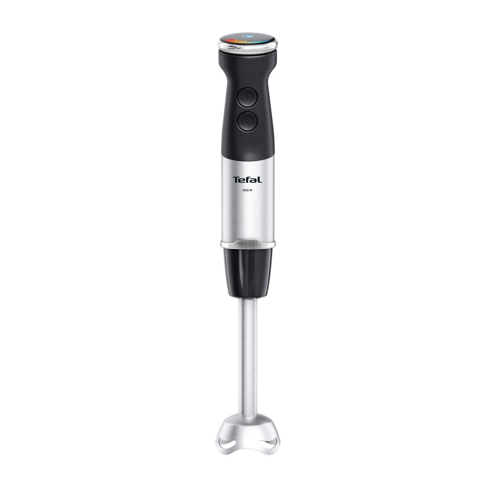 Tefal Quickchef+ HB67G830 blender 0,8 L Mélangeur par immersion 1000 W Noir, Acier inoxydable