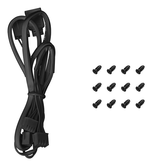 Deepcool FD12 Ventilateur de Boîtier 120 mm, Noir, Pack de 1