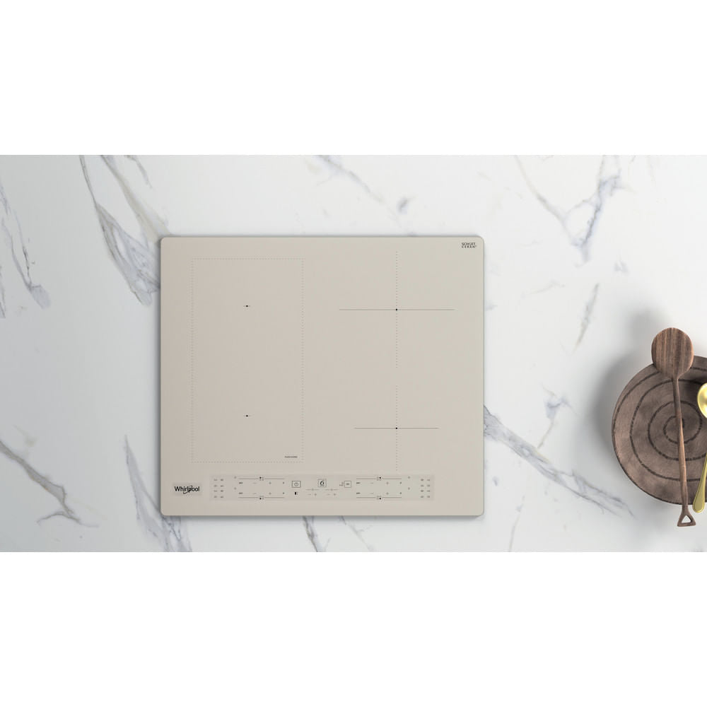 Whirlpool WLB6860NE/S Argent Intégré Plaque avec zone à induction 4 zone(s)