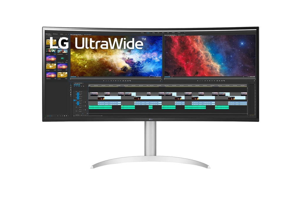 LG 38BQ85C-W écran plat de PC 95,2 cm (37.5") 3840 x 1600 pixels Quad HD+ Blanc