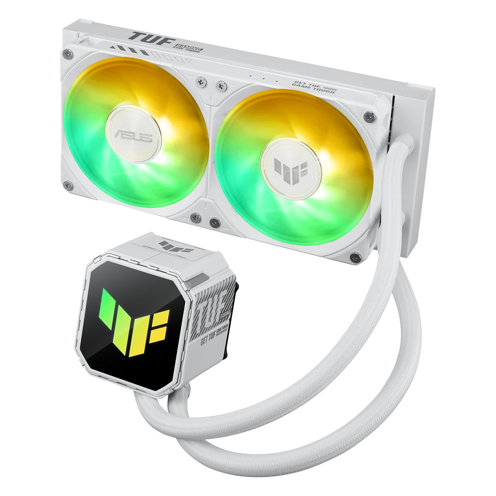 ASUS TUF Gaming LC III 240 ARGB White Edition Processeur Refroidisseur de liquide tout-en-un 12 cm Blanc