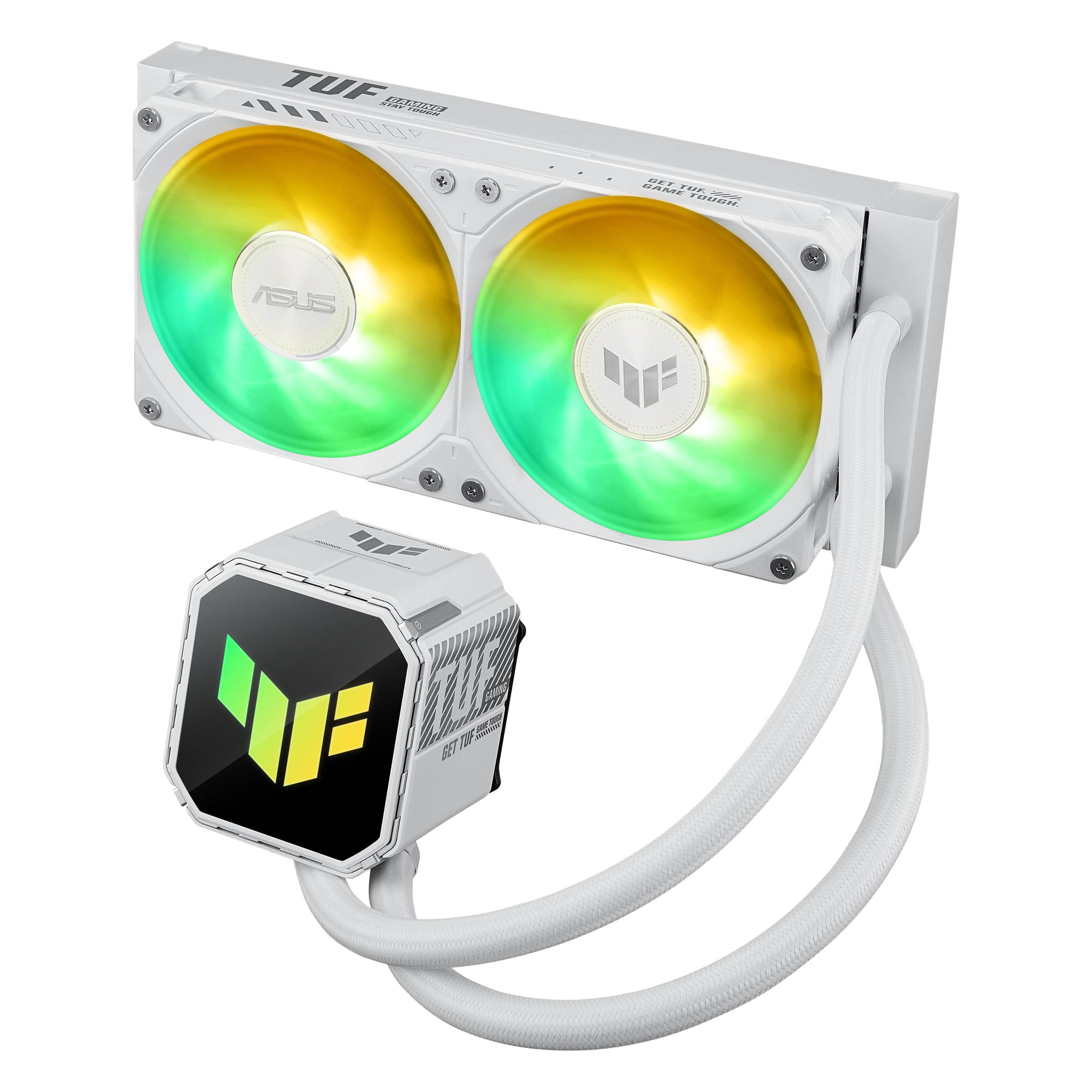 ASUS TUF Gaming LC III 240 ARGB White Edition Processeur Refroidisseur de liquide tout-en-un 12 cm Blanc