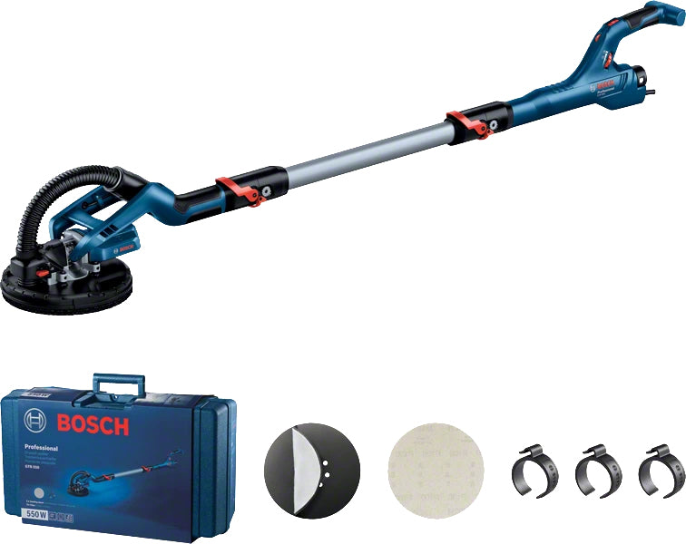 Bosch Bosch GTR 55-225 Ponceuse pour cloisons sèches 910 tr/min Noir, Bleu 550 W
