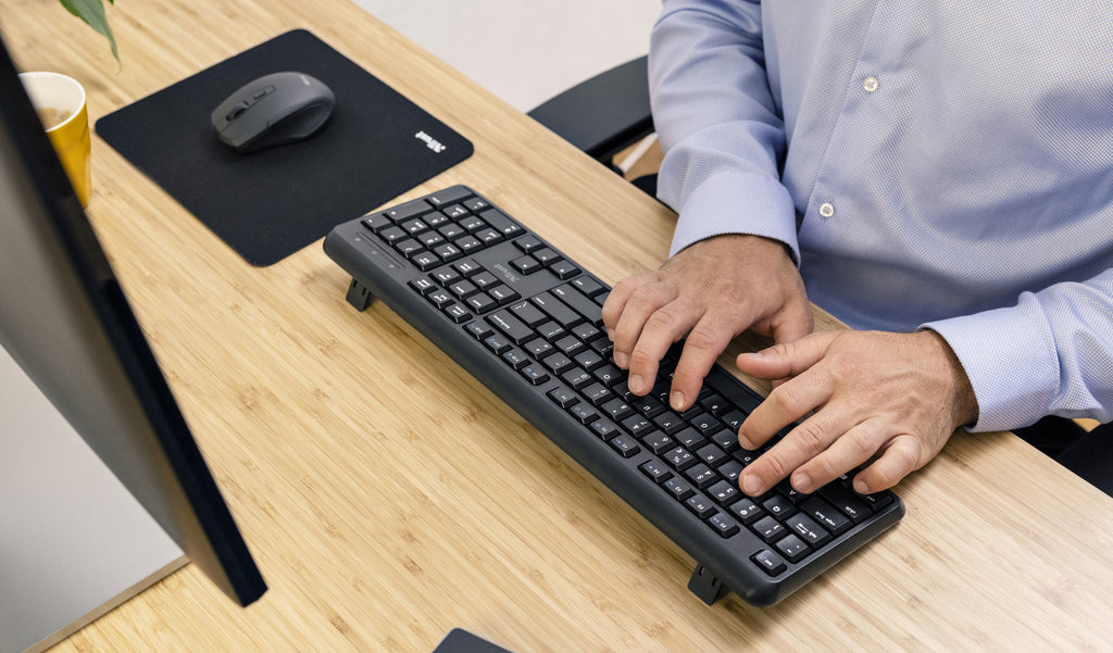 Trust TK-350 clavier Bureau RF sans fil QWERTZ Allemand Noir