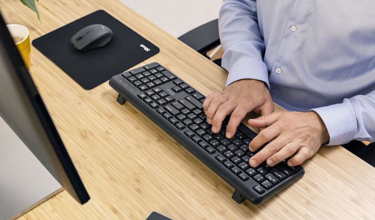 Trust TK-350 clavier Bureau RF sans fil QWERTZ Allemand Noir