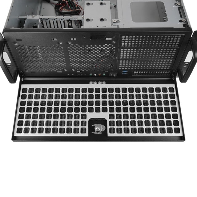 Chieftec UNC-409S-B-OP unité centrale Rack Noir