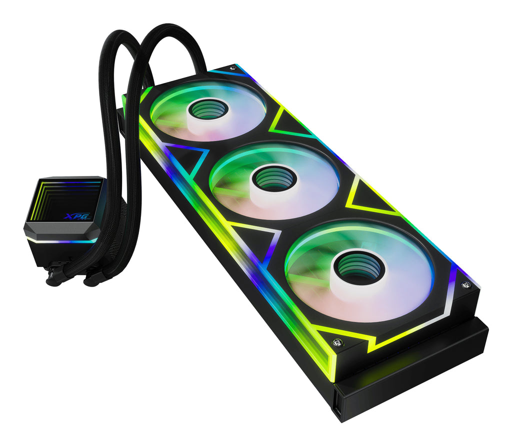 XPG LEVANTE II 360 Processeur Refroidisseur de liquide tout-en-un 12 cm Noir