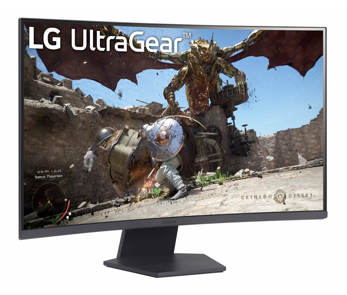 LG 32GS60QC-B écran plat de PC 80 cm (31.5") 2560 x 1440 pixels Quad HD LCD Noir