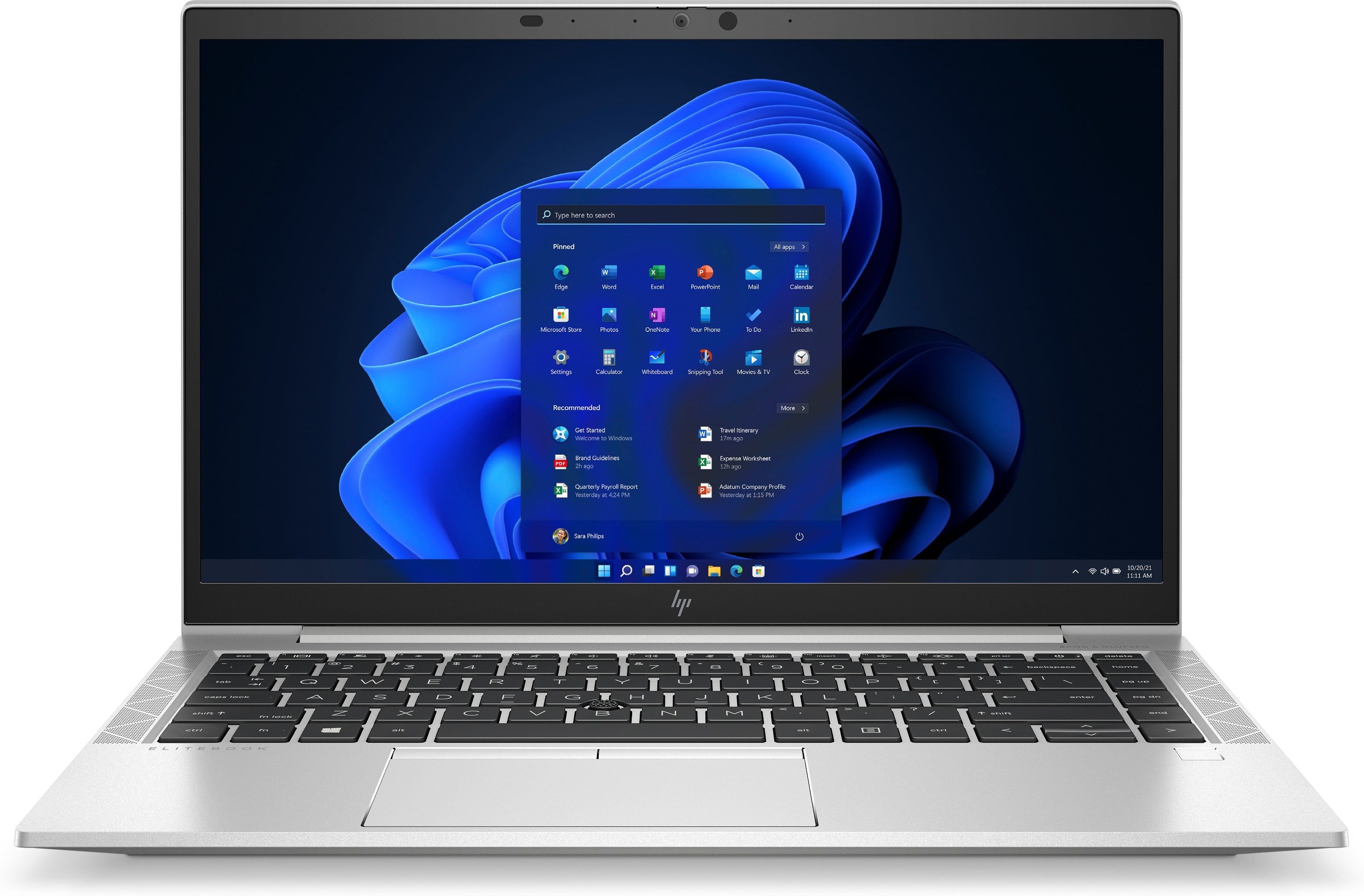 T1A HP EliteBook 840 G8 Refurbished Intel® Core™ i5 i5-1135G7 Ordinateur portable 35,6 cm (14") 16 Go DDR4-SDRAM 256 Go SSD Wi-Fi 6 (802.11ax) Windows 11 Pro Argent