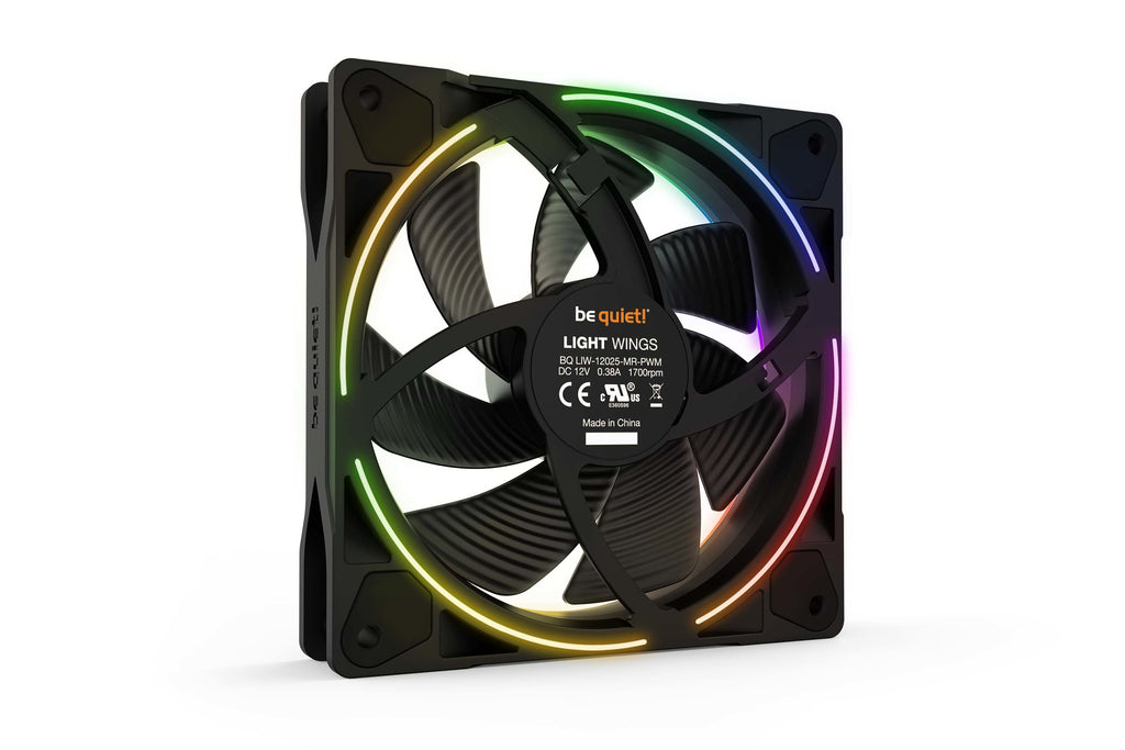 be quiet! Light Wings 120 mm PWM | Ventilateur PC ARGB
