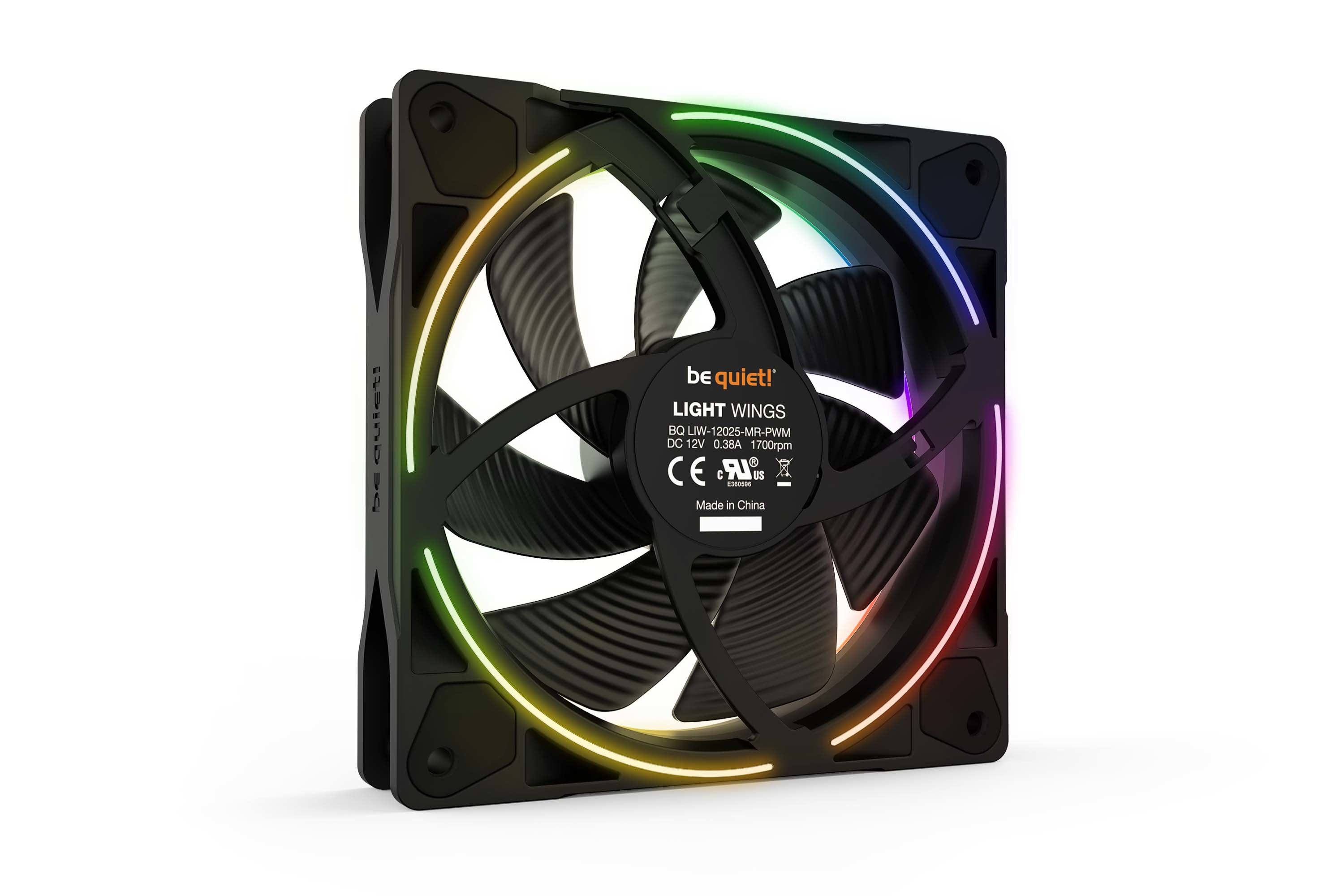 be quiet! Light Wings 120 mm PWM | Ventilateur PC ARGB