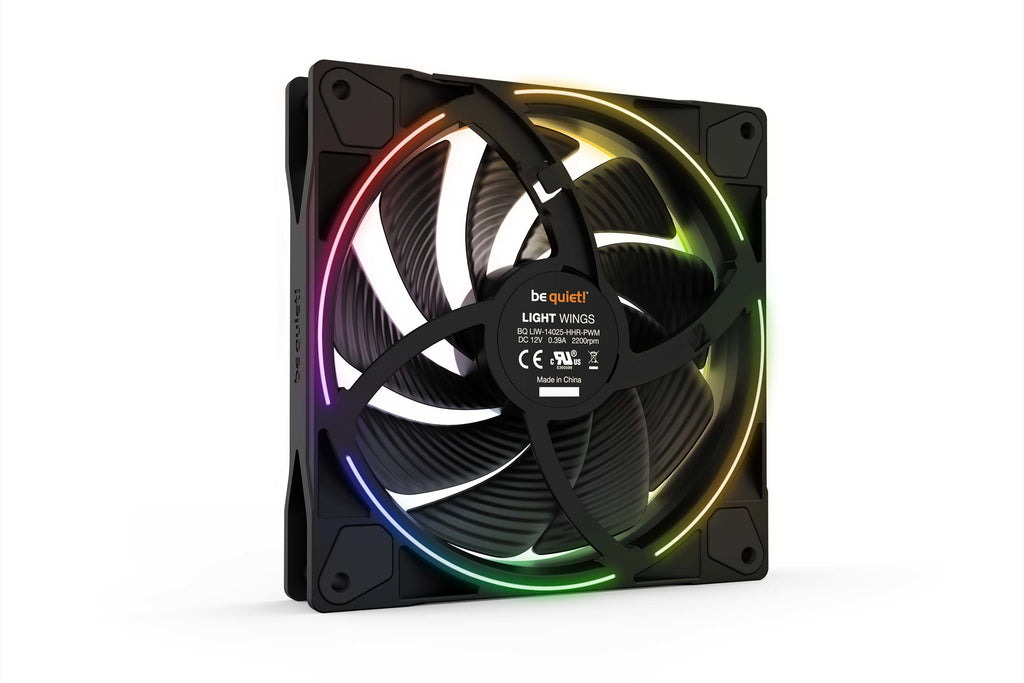 be quiet! Light Wings 140 mm PWM | Ventilateur PC ARGB high-speed