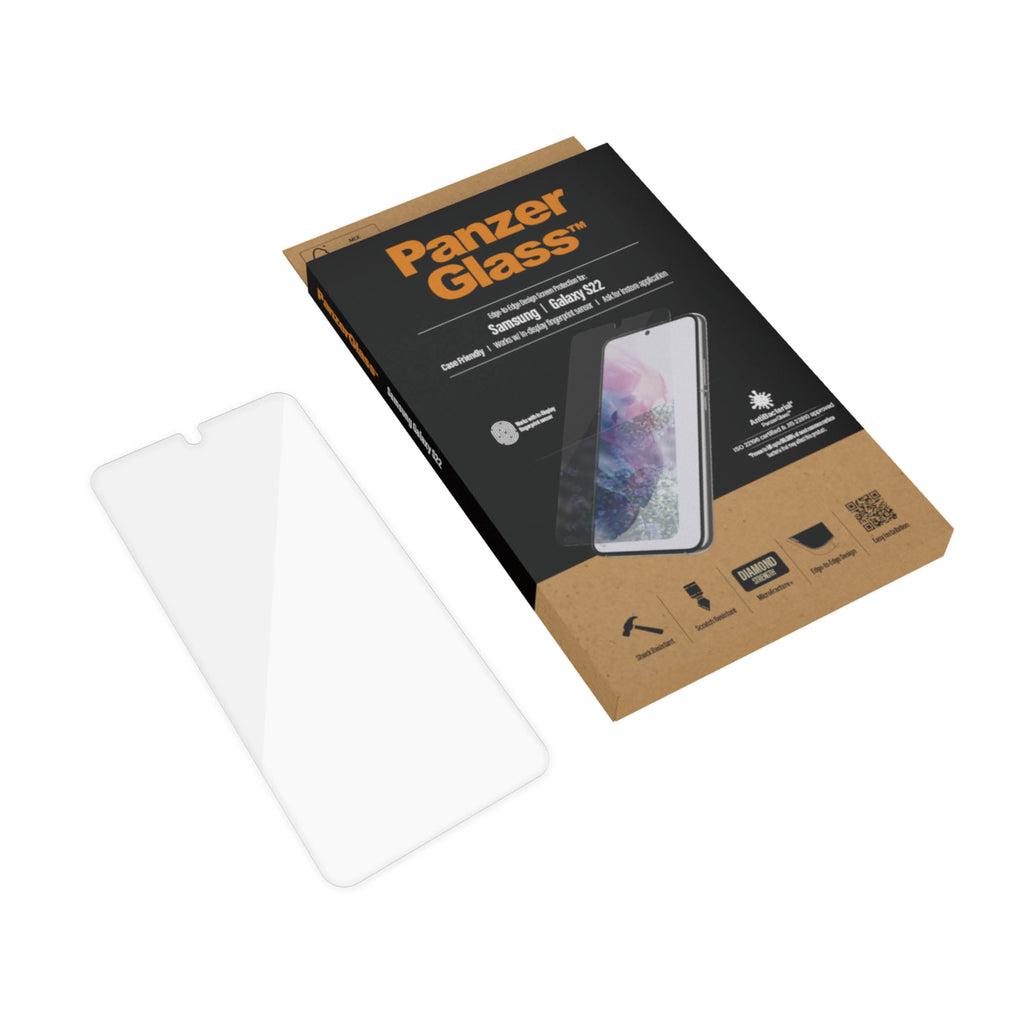 PanzerGlass PanzerGlass ® UltraForce1 Samsung Galaxy S22 5G | Screen Protector Protection d'écran transparent 1 pièce(s)