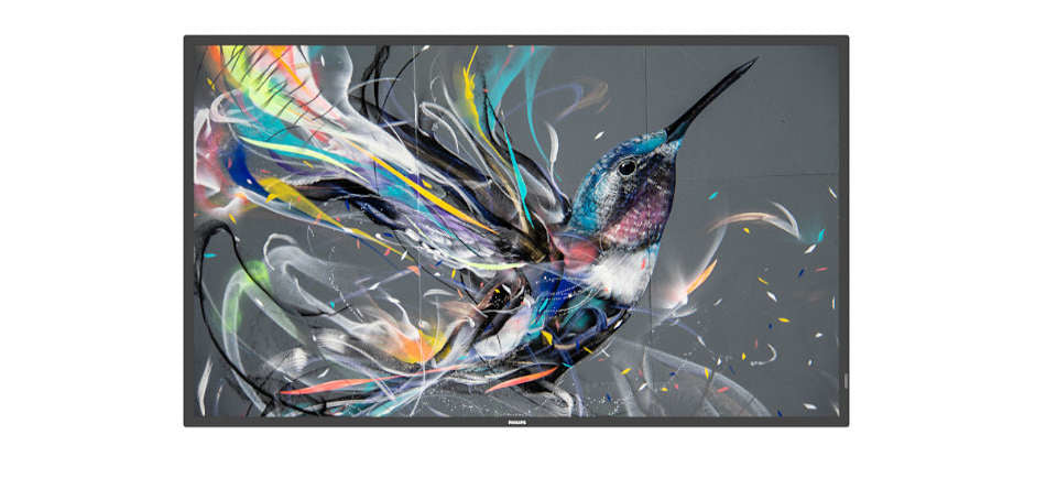 Philips 43BDL3511Q/00 Écran d'affichage dynamique Carte A numérique 109,2 cm (43") 400 cd/m² 4K Ultra HD Noir 18/7
