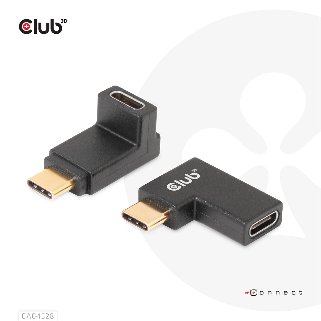 CLUB3D CAC-1528 changeur de genre de câble USB C Noir