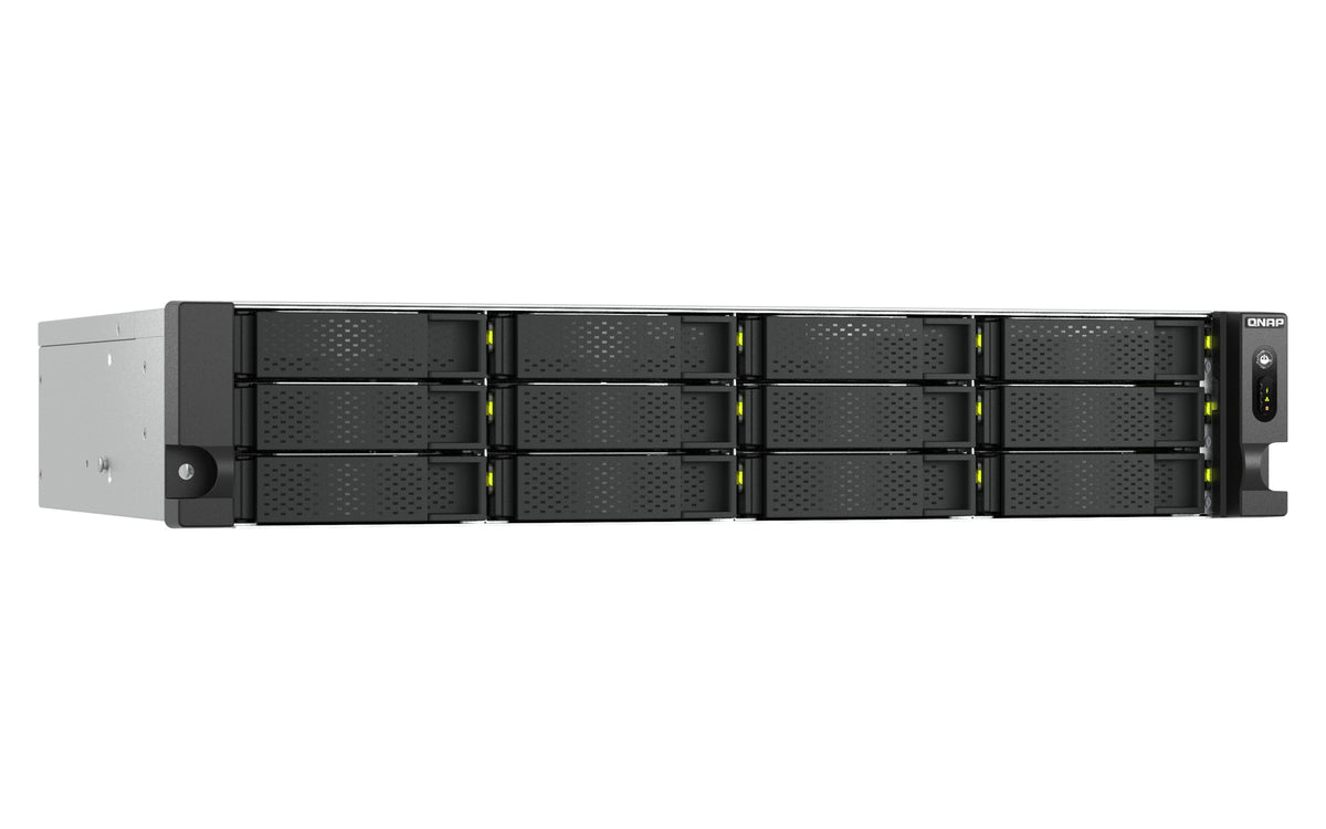 QNAP TS-H1465U-RP Serveur de stockage Rack (2 U) 8 Go DDR5 0 To QNAP QTS Noir