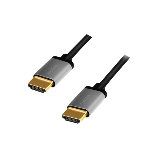 LogiLink CHA0101 câble HDMI 2 m HDMI Type A (Standard) Noir, Gris