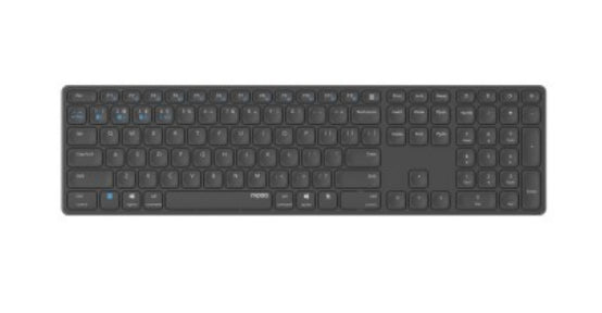 Hama Hama E9800M clavier Bureau Bluetooth QWERTZ Allemand Gris
